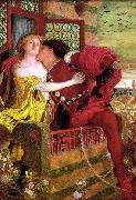 Ford Madox Brown Romeo and Juliet Spain oil painting artist